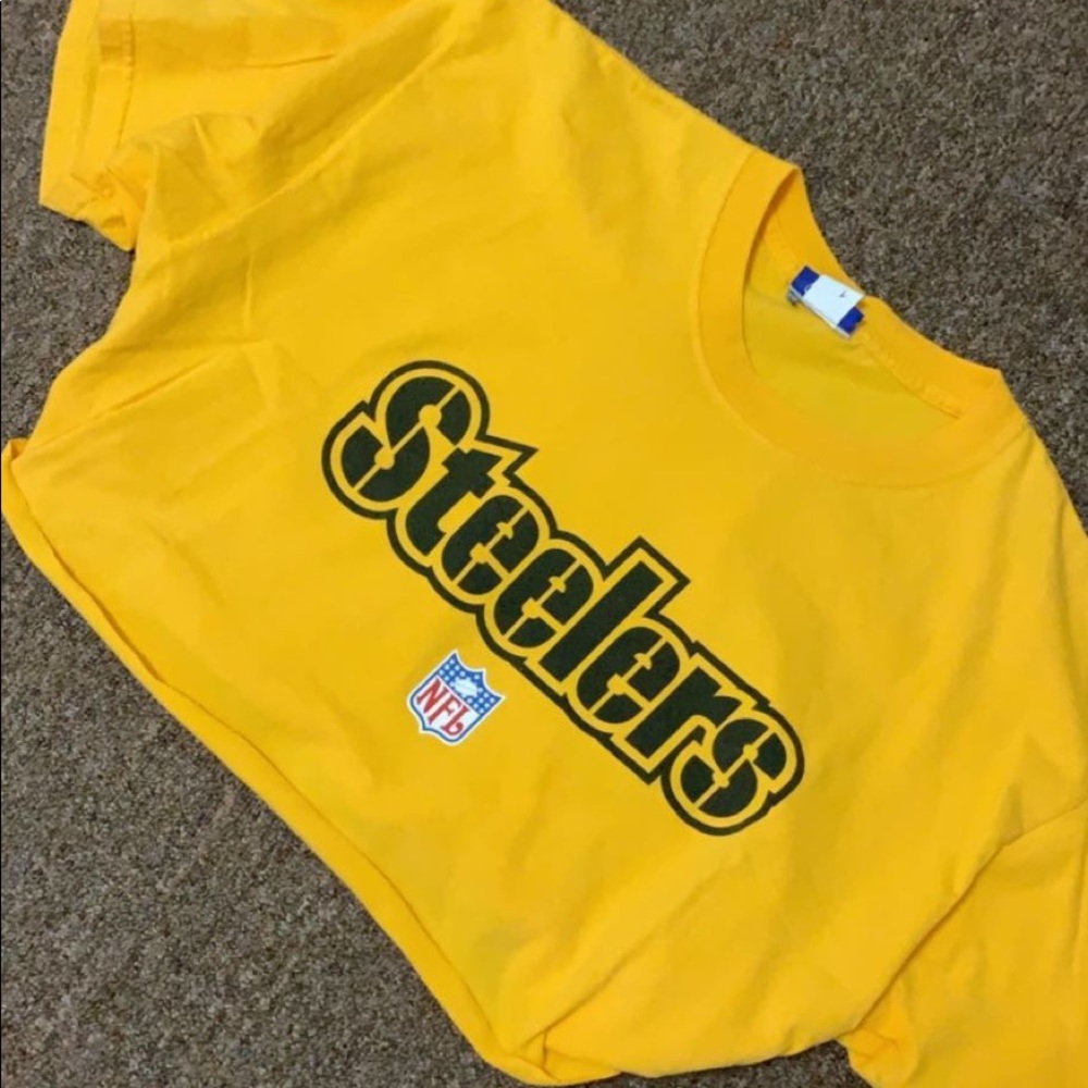 Steelers cropped t shirt